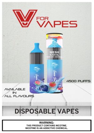 Tug Boat Disposable Vapes 5% 4500 Puffs